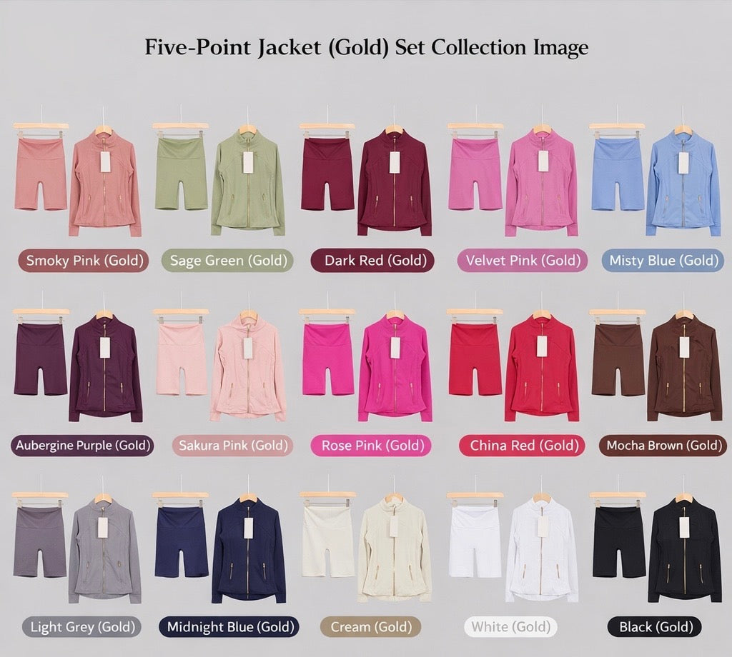 Lucy jacket & shorts set