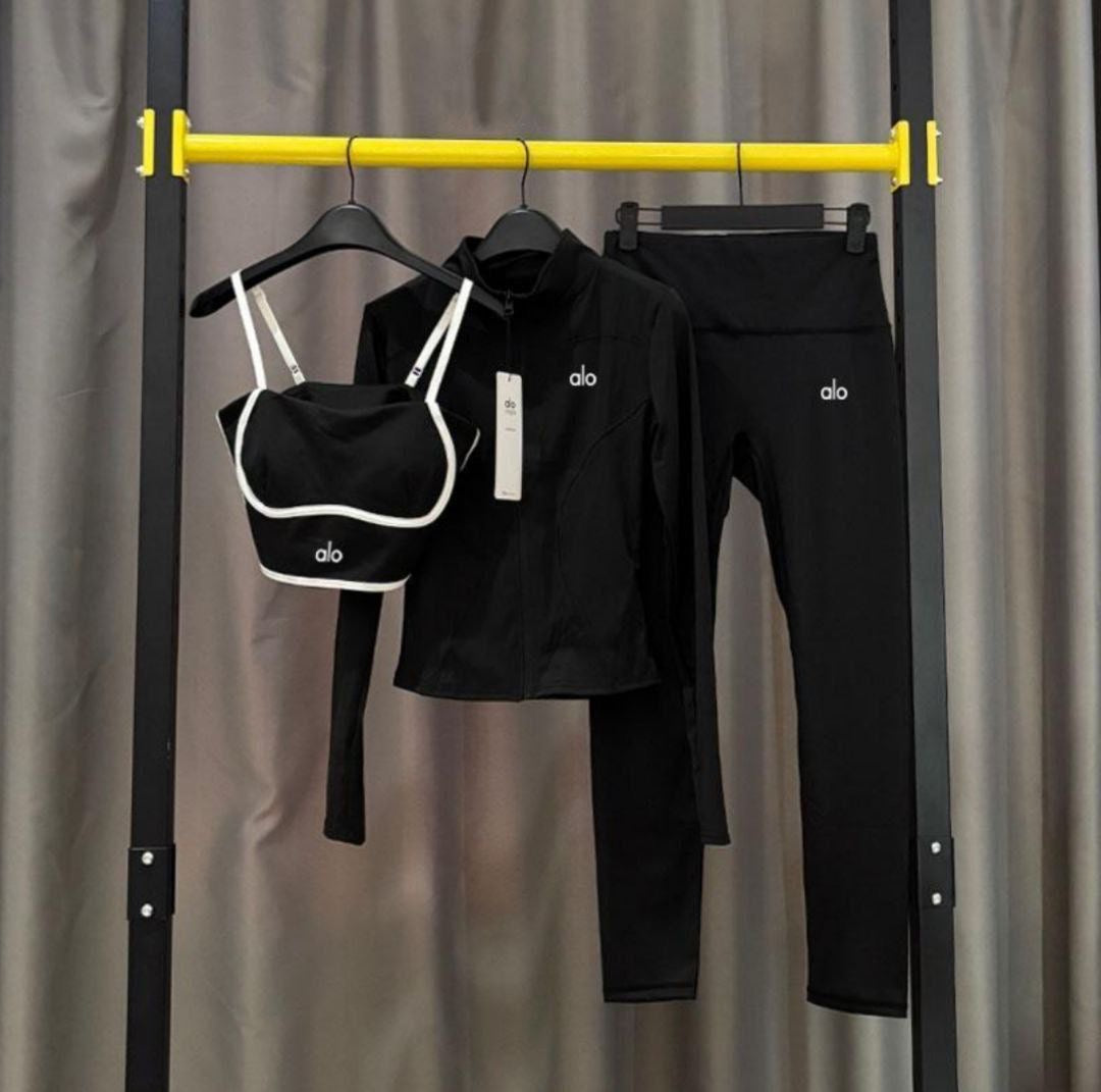 multi choice jacket, top & leggings set