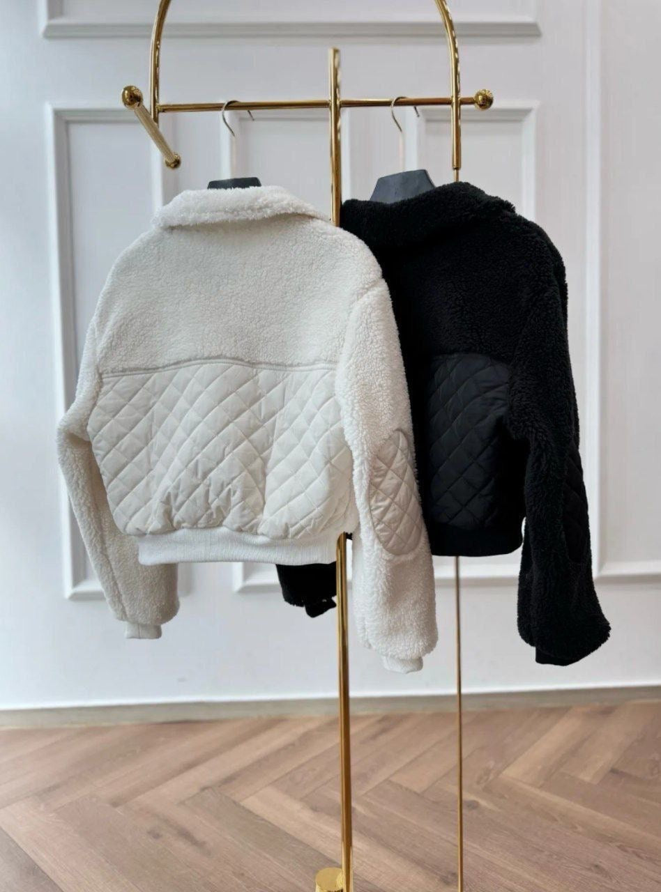HALO B&W FLEECE JACKET