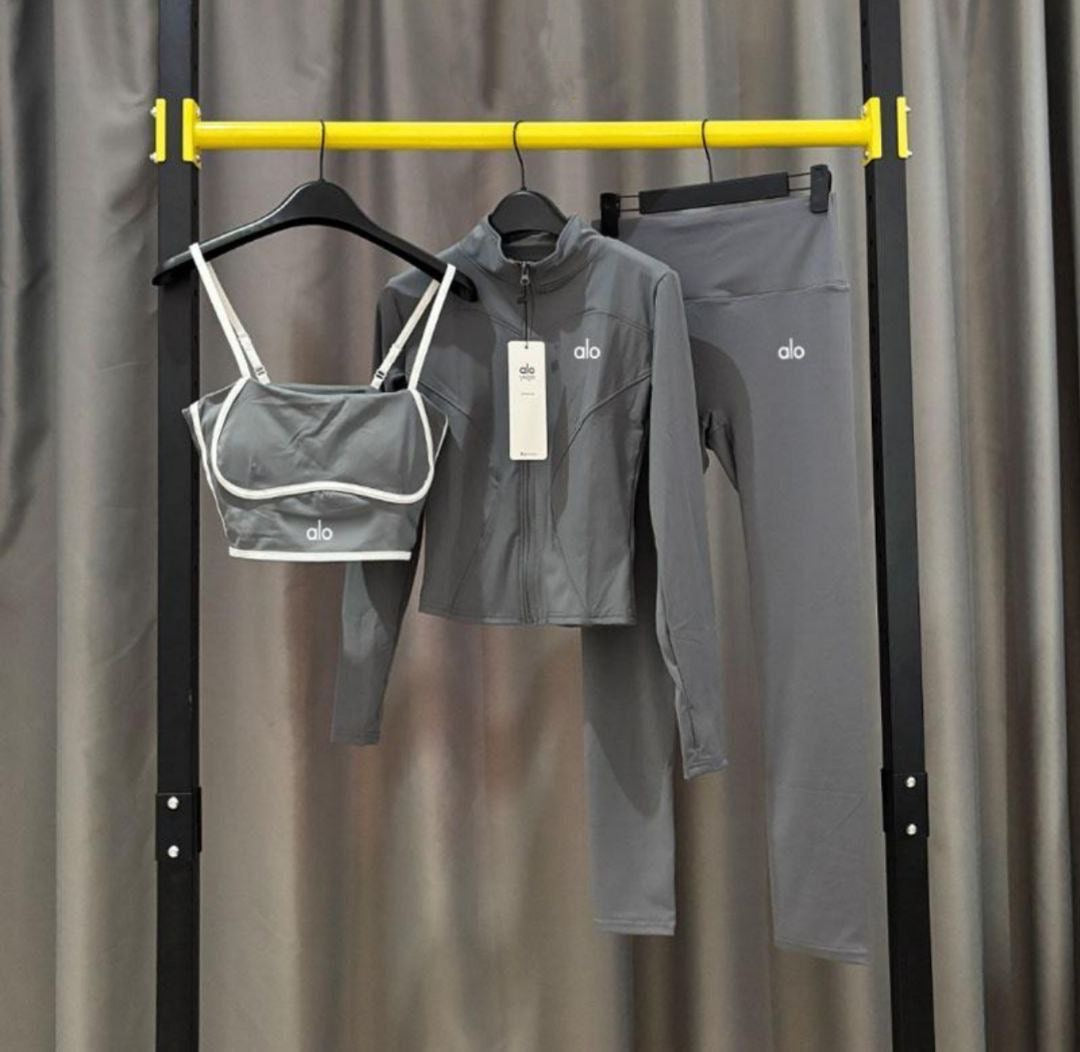 multi choice jacket, top & leggings set