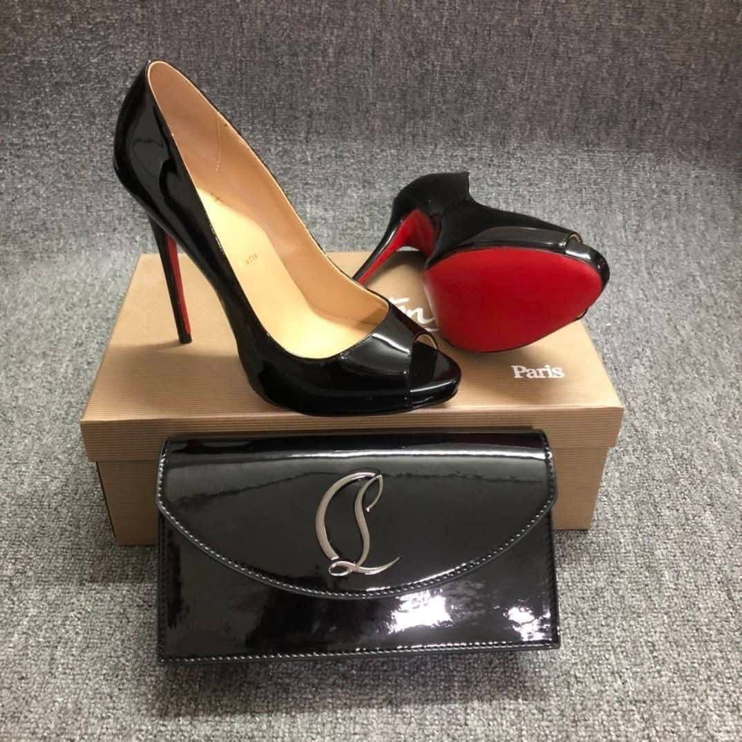 Loubou bag & heels set