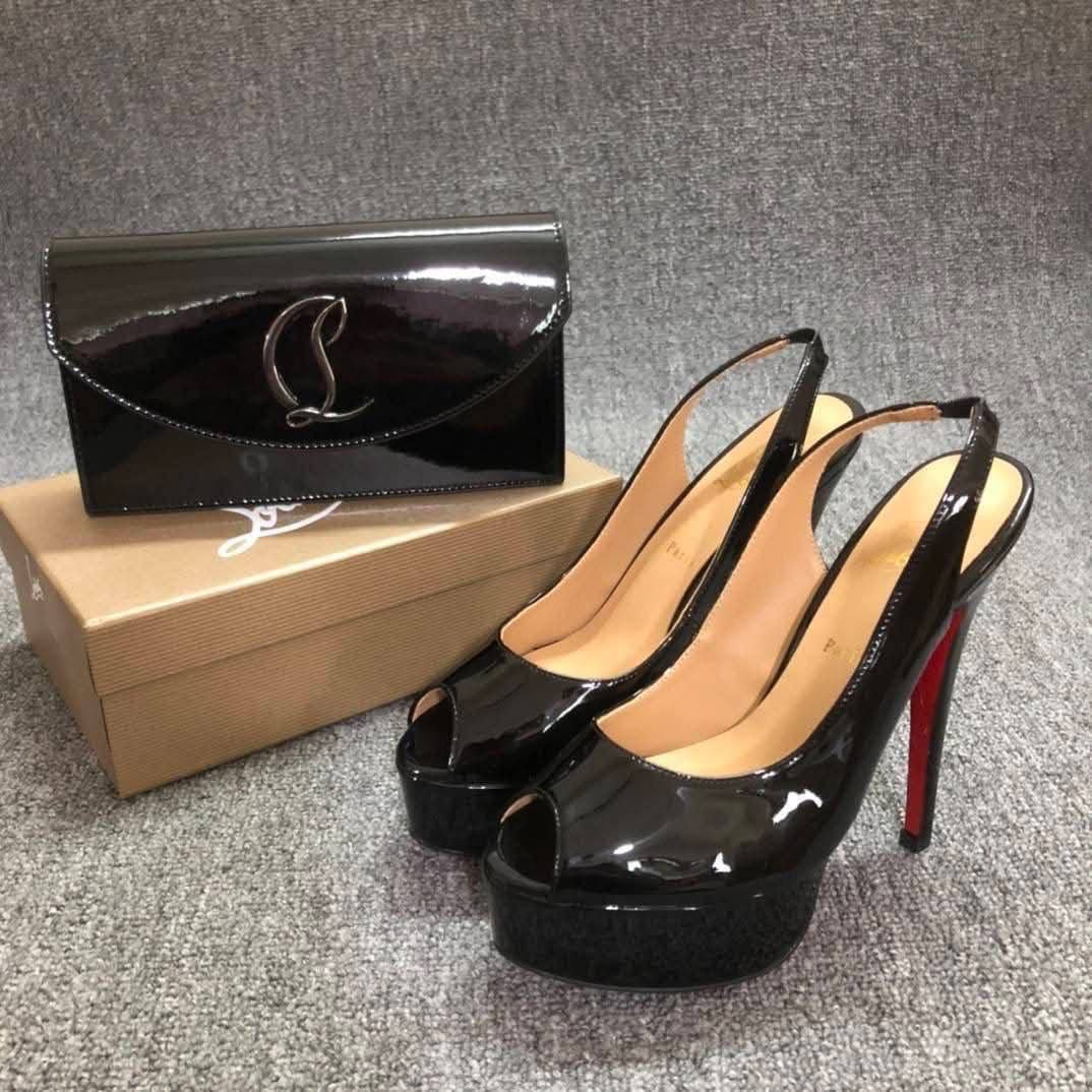 Loubou bag & heels set