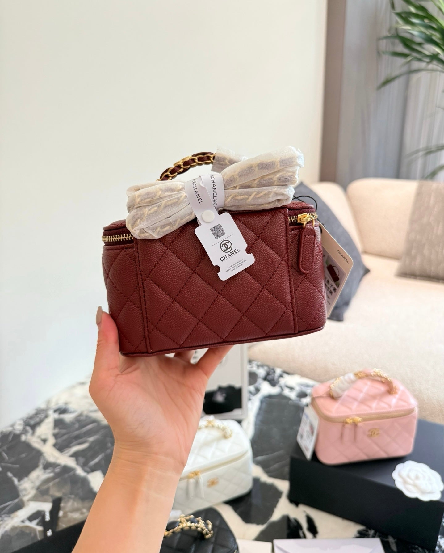 CC vanity bag