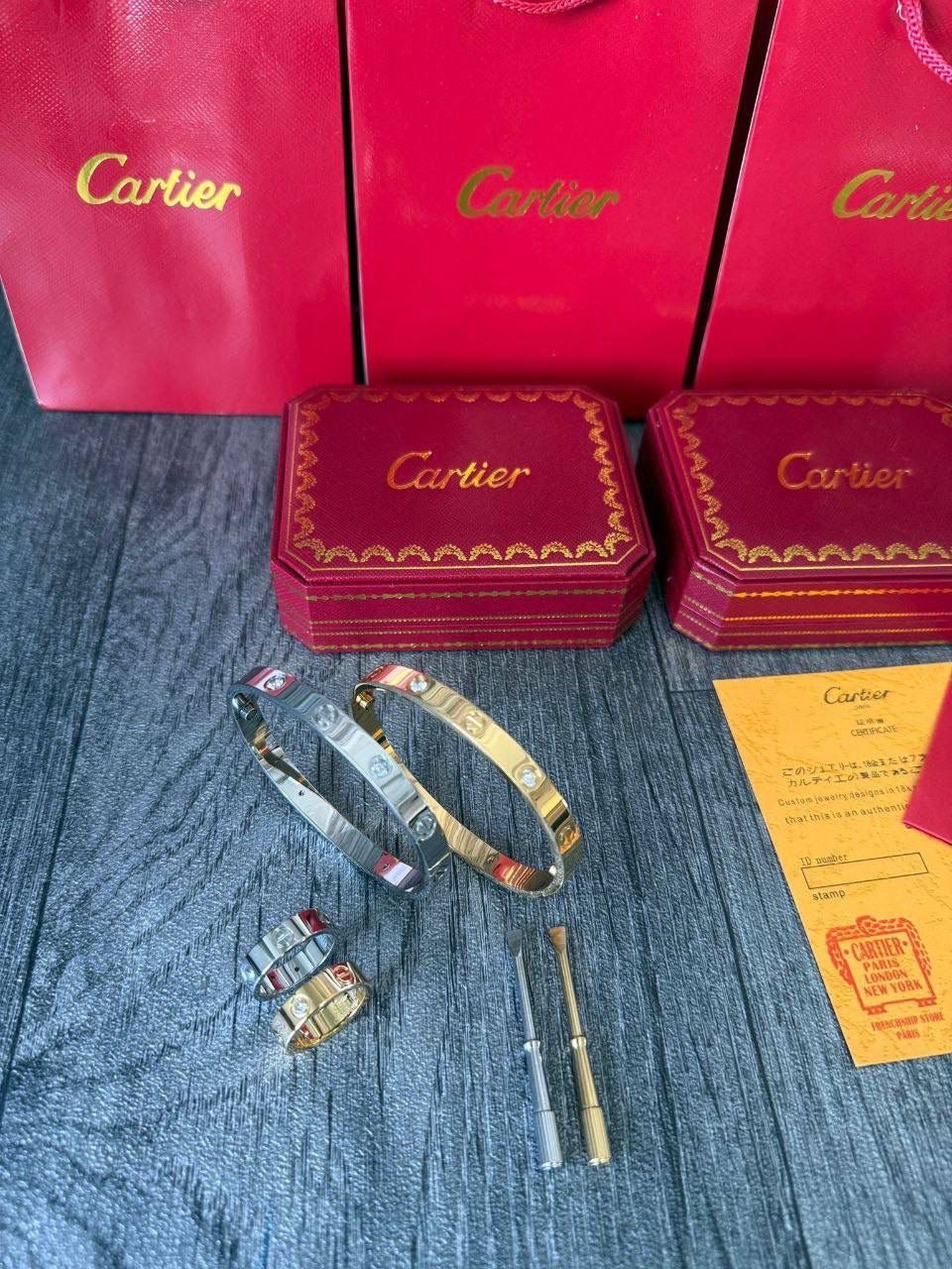 CARLY BRACELET & RING