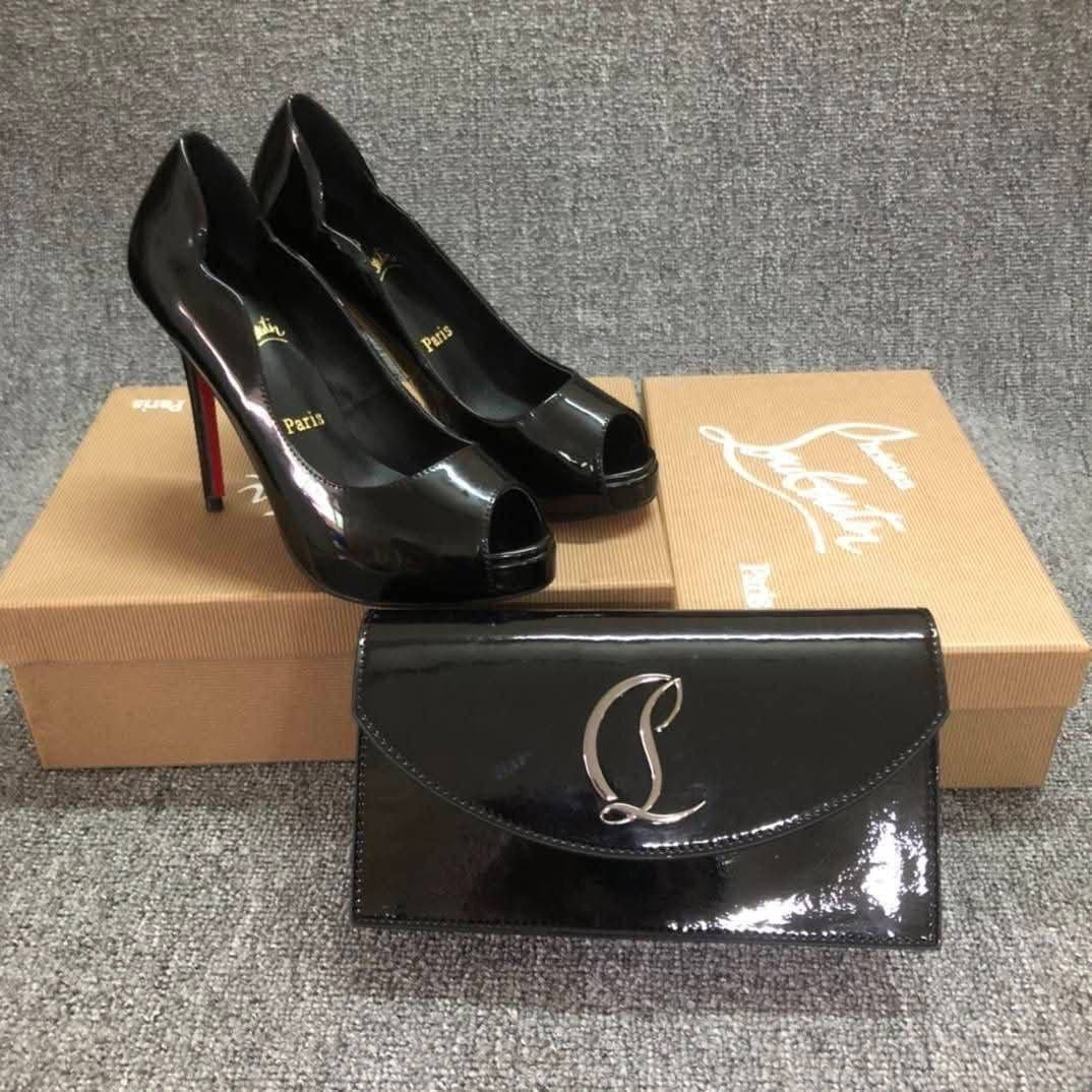 Loubou bag & heels set