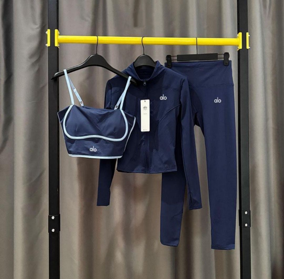 multi choice jacket, top & leggings set