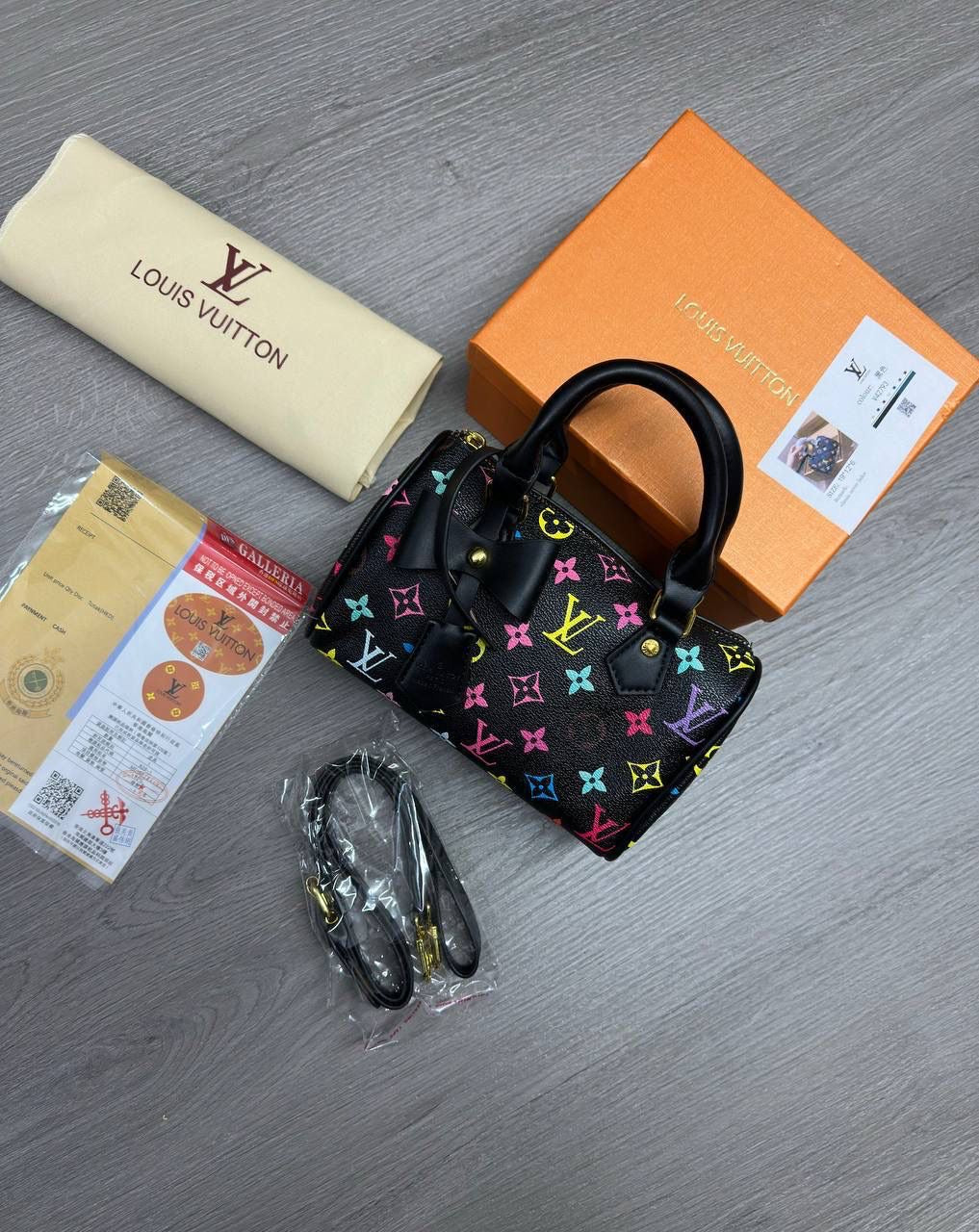 Loui colourful handbag