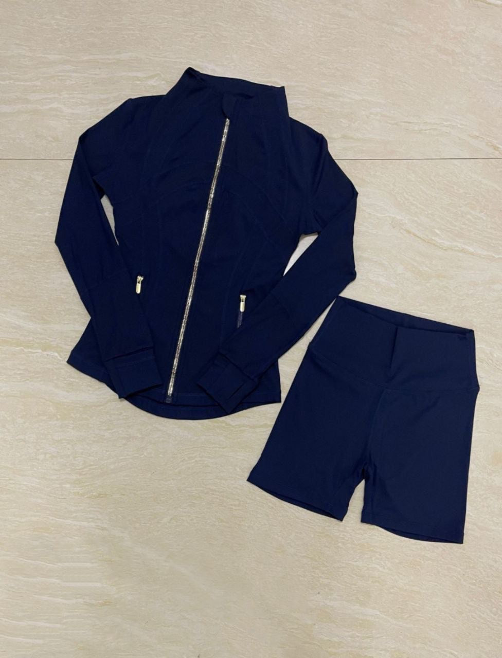 LULU🍋 shorts set gold or normal zip