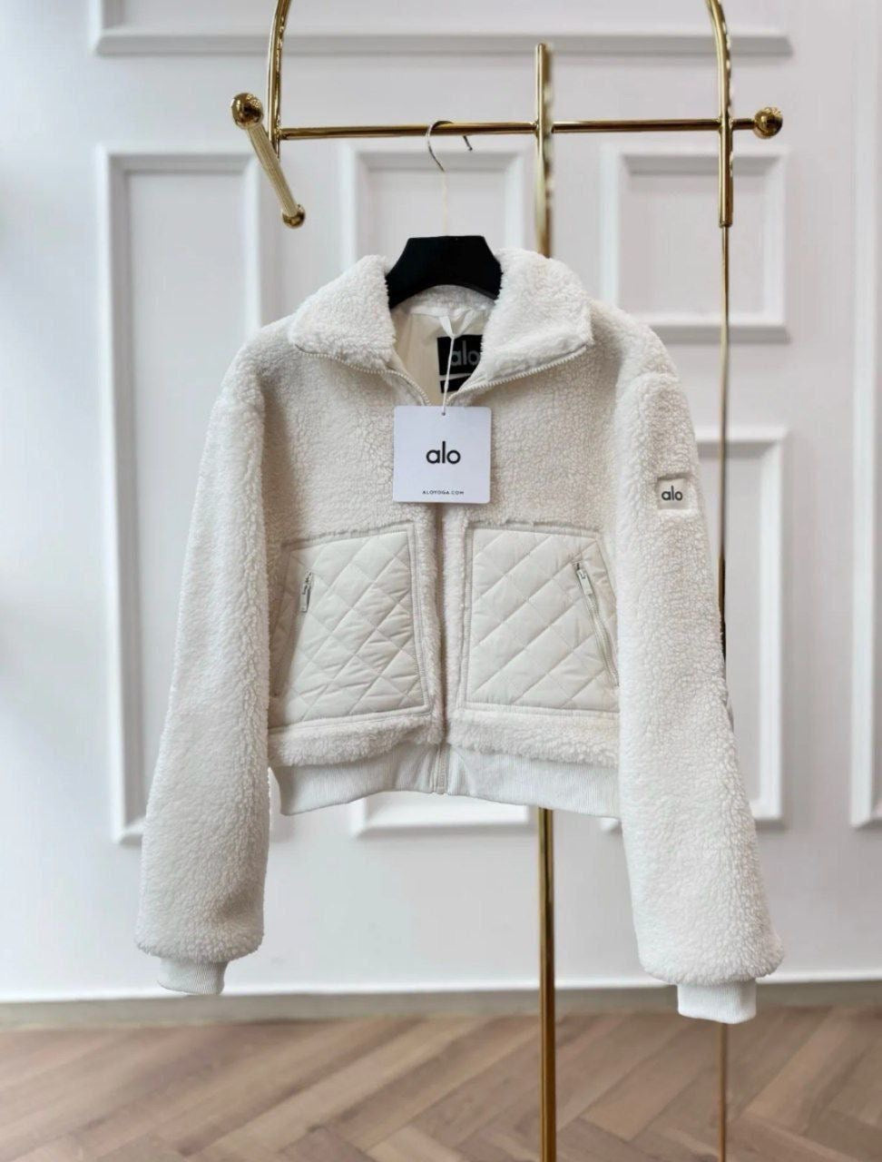 HALO B&W FLEECE JACKET