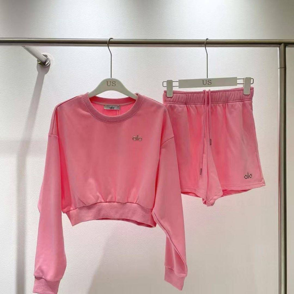 Alo shorts set