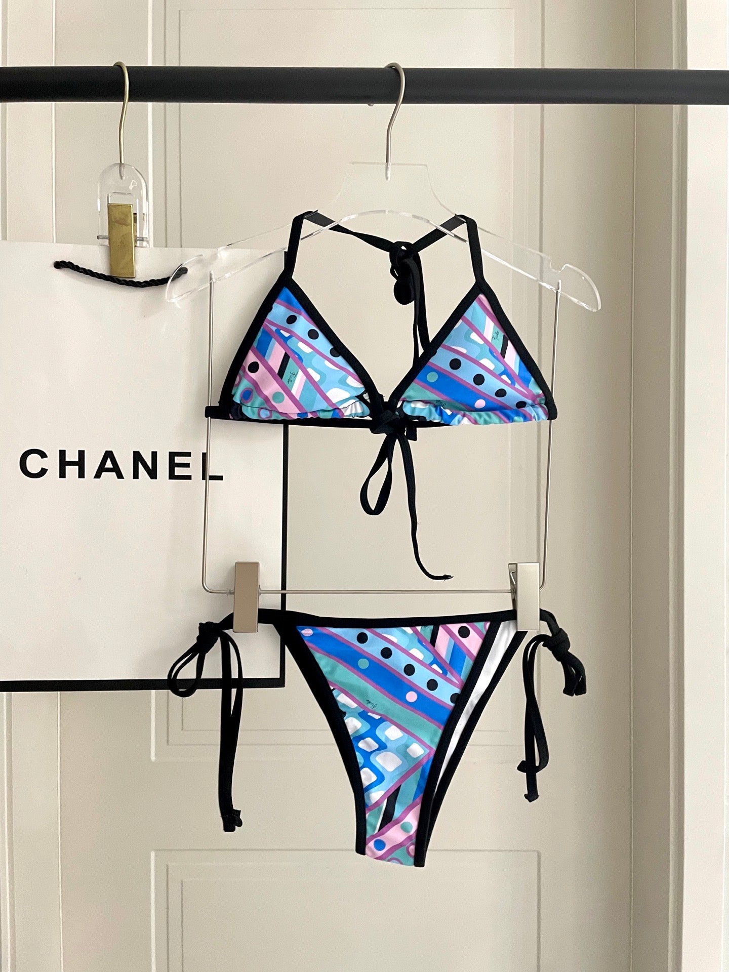 Pucci bikini and sarong set