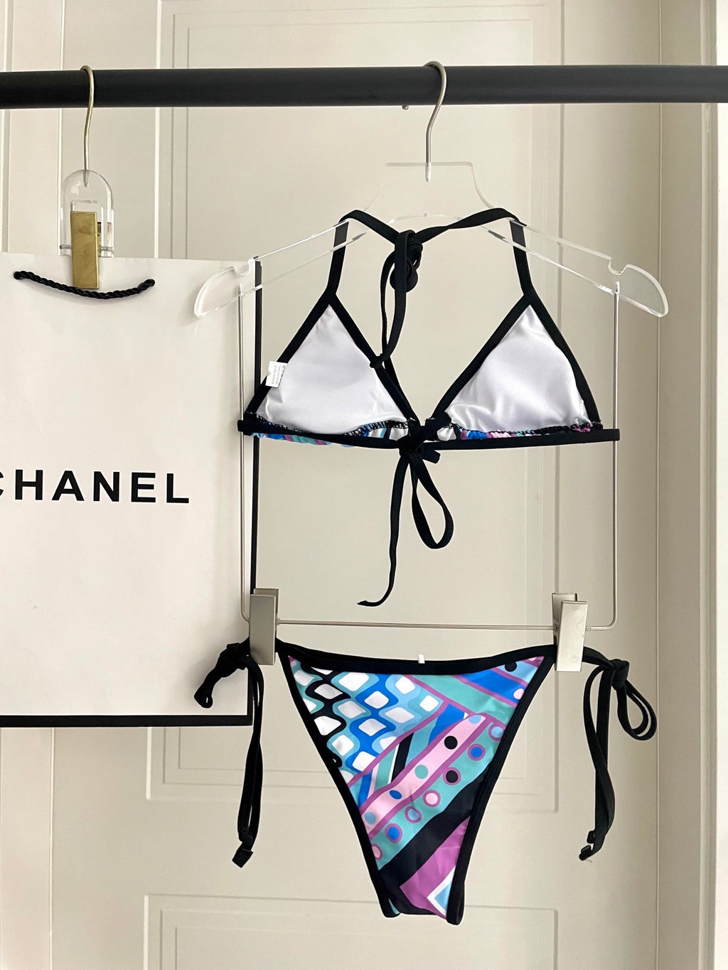 Pucci bikini and sarong set