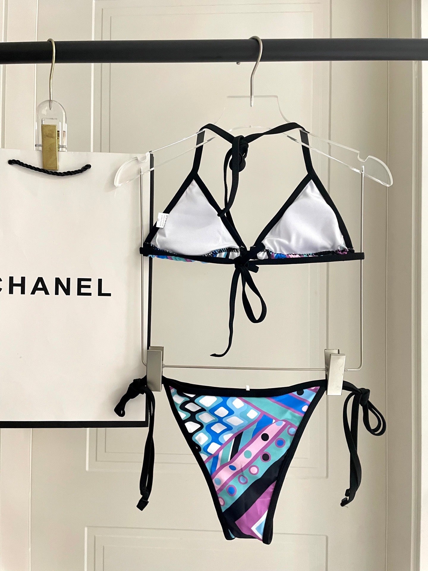 Pucci bikini and sarong set