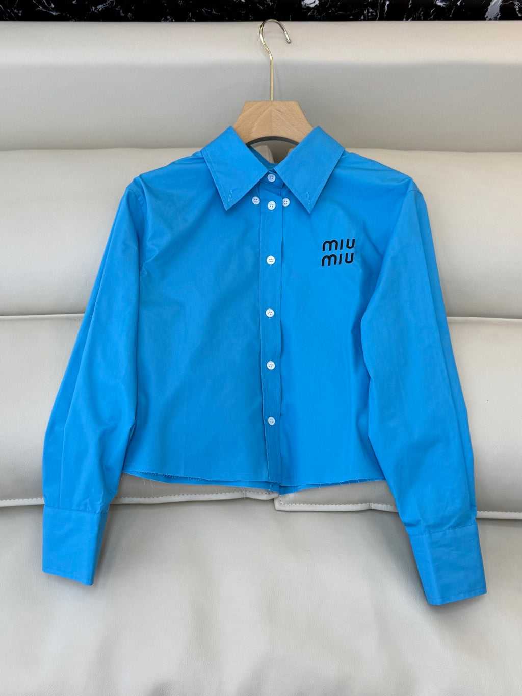 blue miu shirt