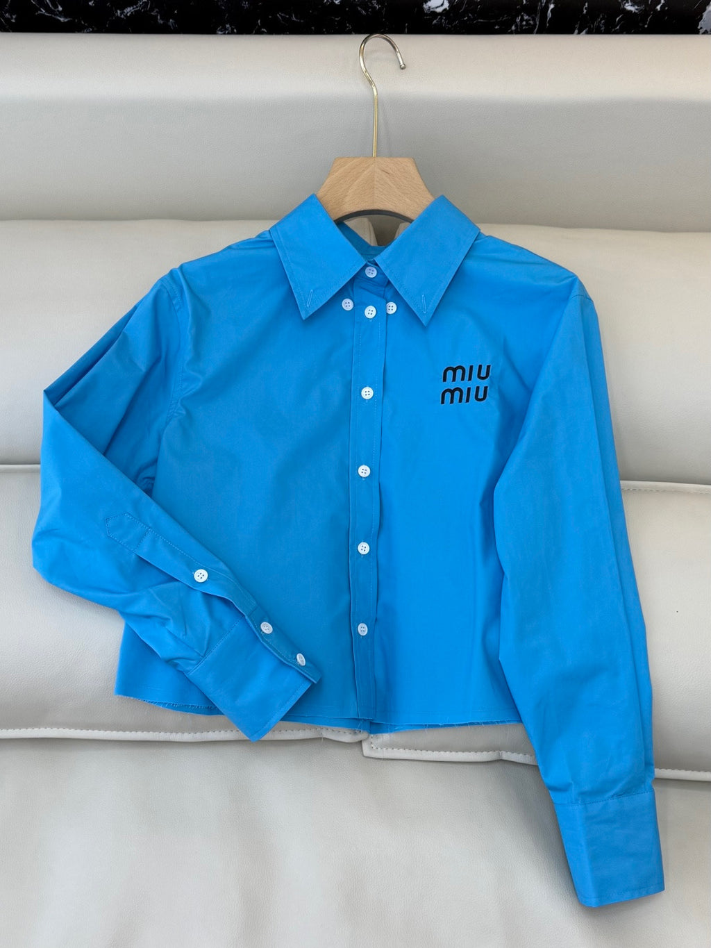 blue miu shirt