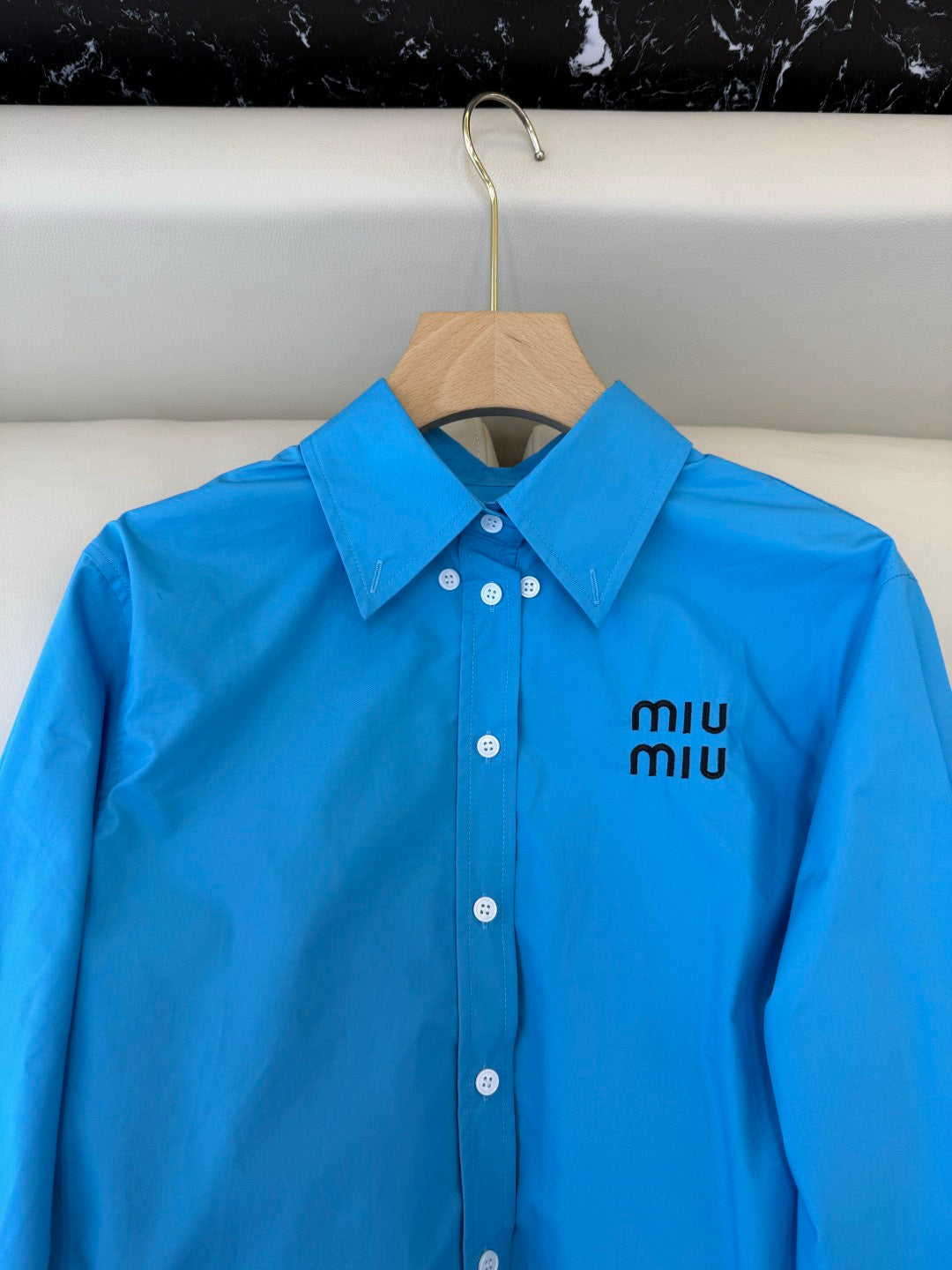 blue miu shirt