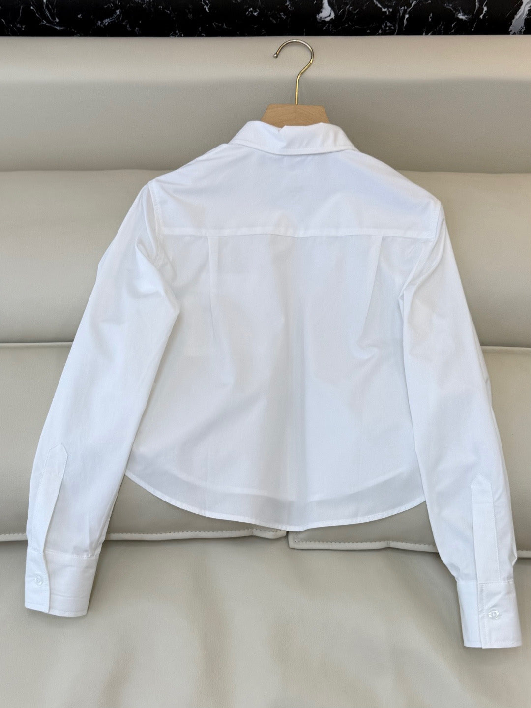 white miu shirt