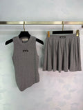miu skirt & top set