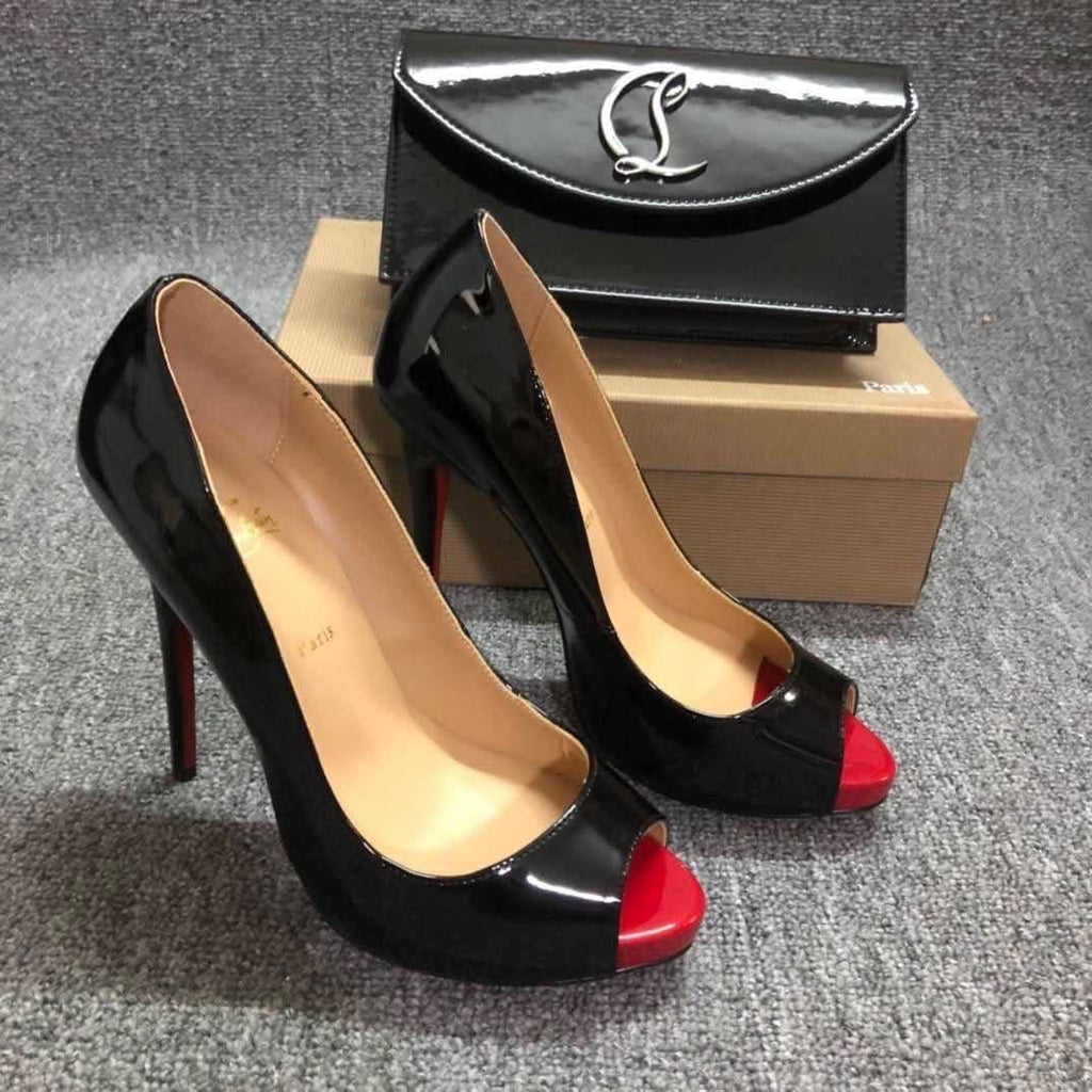 Loubou bag & heels set