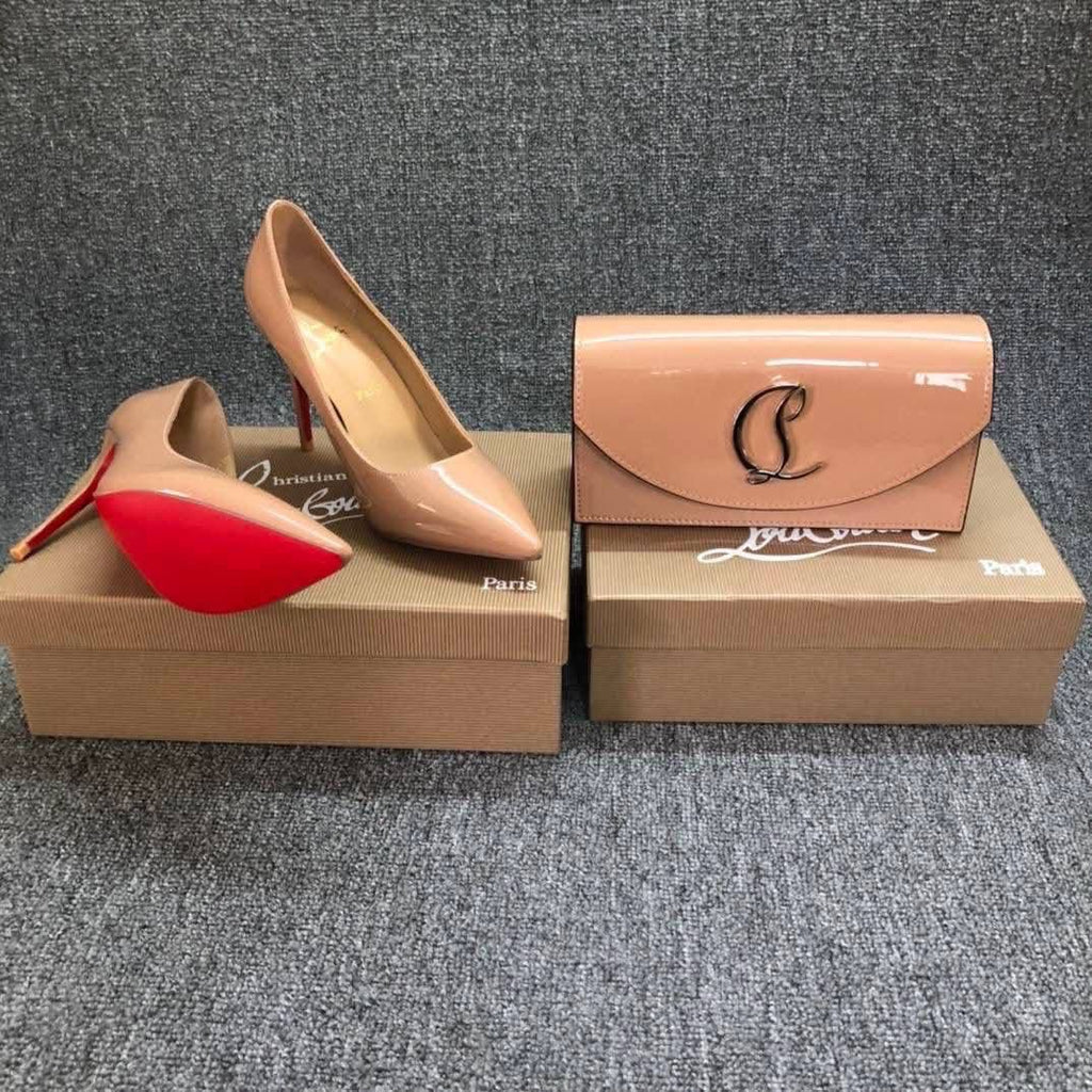 Loubou bag & heels set