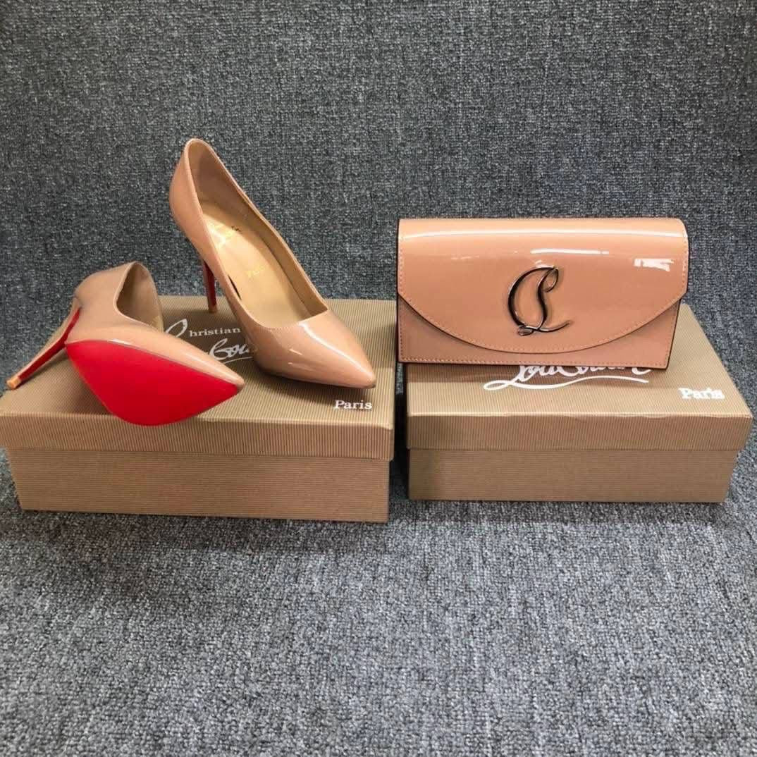 Loubou bag & heels set