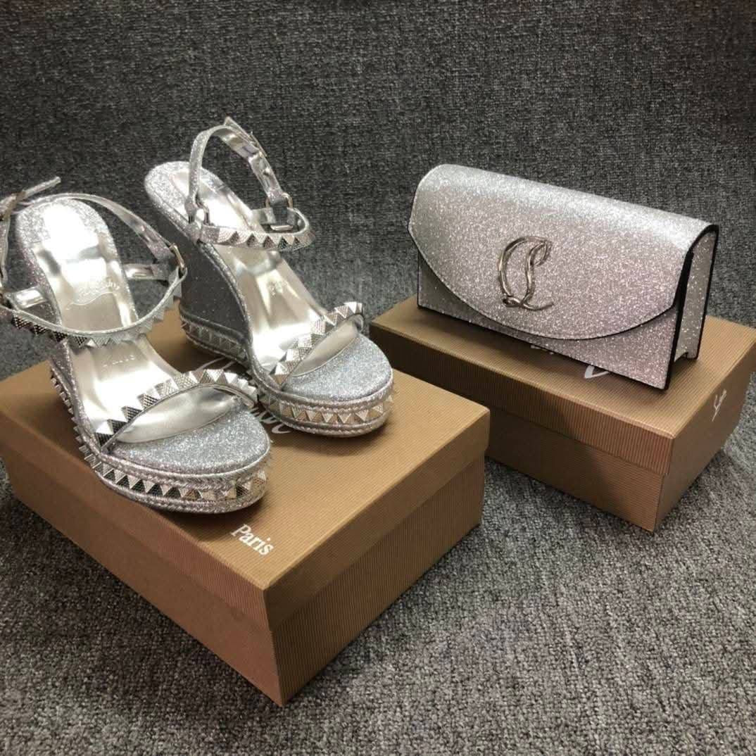 Loubou bag & heels set
