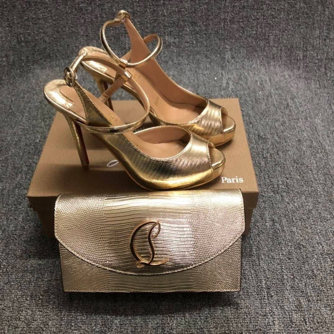 Loubou bag & heels set